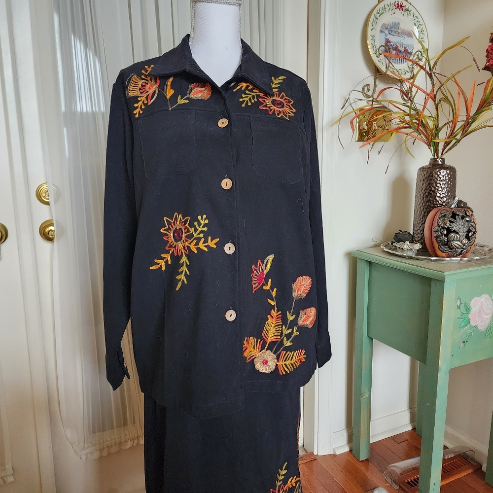 Indigo Moon jacket set - Picture 4 of 5